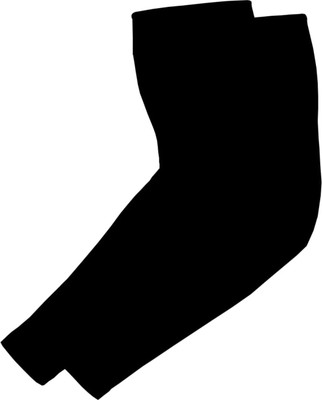 JusAwesm Polyester Arm Sleeve For Men & Women(Free, Black)