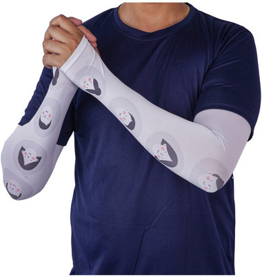 KETKAR Polyester Arm Sleeve For Men & Women(Free, Multicolor)