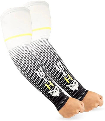 HOSVIN Cotton Arm Sleeve For Men & Women(Free, White, Black)
