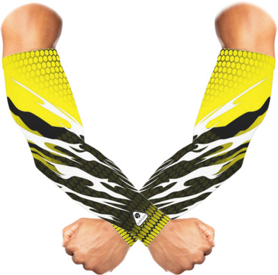 Rutcal Polyester, Nylon Arm Sleeve For Men & Women(Free, Multicolor)