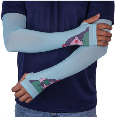 MIKONIKO Polyester Arm Sleeve For Men & Women(Free, Multicolor)