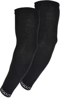 Atipriya Nylon Arm Sleeve For Men & Women(L, Black)