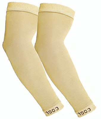 SEMAGO FASHION Cotton Arm Sleeve For Boys & Girls(Free, Beige)