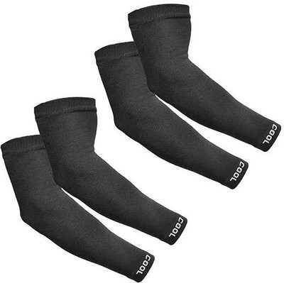 JusAwesm Cotton Arm Sleeve For Boys & Girls(Free, Black)