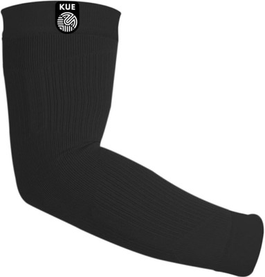 KUE Nylon, Polyester Arm Sleeve For Men & Women(L, Black)