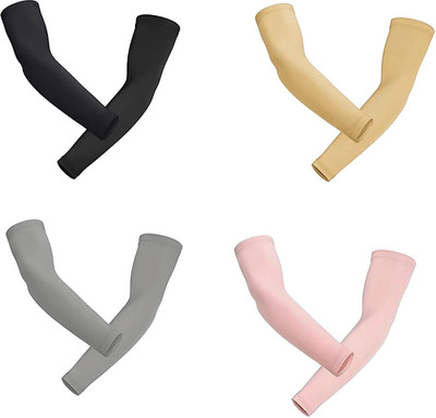 Bizarro.in Nylon, Polyester Arm Sleeve For Men & Women With Tattoo(Free, Multicolor)