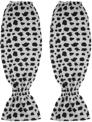 Okara Polyester Arm Sleeve For Women(Free, White)