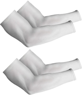 Navkar Crafts Polyester Arm Sleeve For Men & Women(Free, Black)