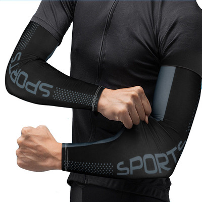DreamPalace India Polyester, Nylon Arm Sleeve For Men & Women(Free, Black)