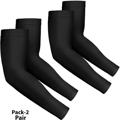 MSR STORE Cotton Arm Sleeve For Boys & Girls(XXL, Black)