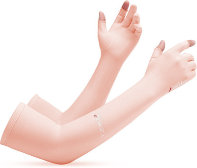 gustave Polyester Arm Sleeve For Men & Women(M, Pink)