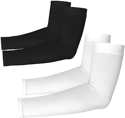 PAROPKAR Cotton Arm Sleeve For Men & Women(Free, White, Black)