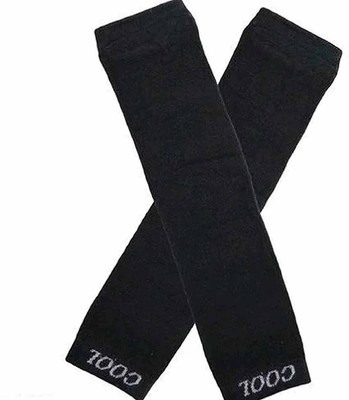 xoalt Cotton Arm Sleeve For Men & Women(Free, Black)