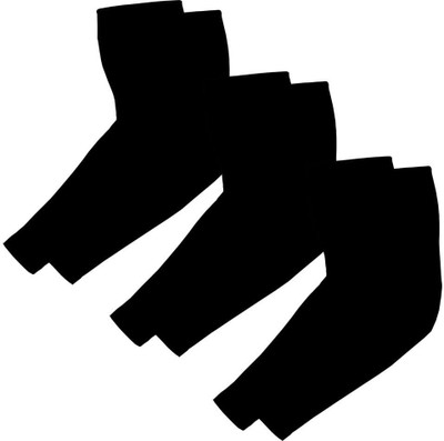 JusAwesm Polyester Arm Sleeve For Men & Women(Free, Black)