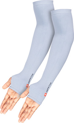 impetus Nylon Arm Sleeve For Men & Women(Free, Grey)