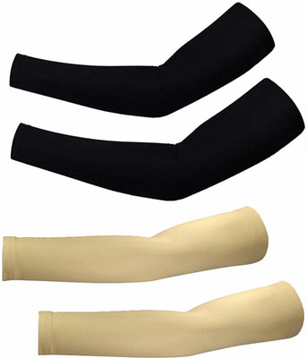 SEMAGO FASHION Cotton Arm Sleeve For Boys & Girls(Free, Brown, Black)