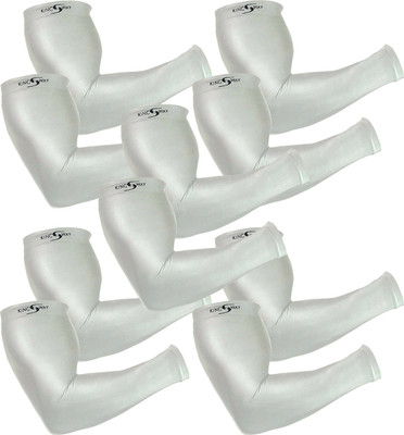 Kingsway Cotton, Nylon Arm Sleeve For Men & Women(Free, Grey)