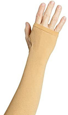 RBSOCK Nylon Arm Sleeve For Men & Women(Free, Beige)