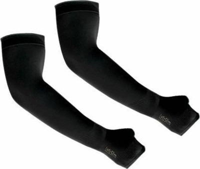 Kavish Enterprise Cotton Arm Sleeve For Men & Women(Free, Black)