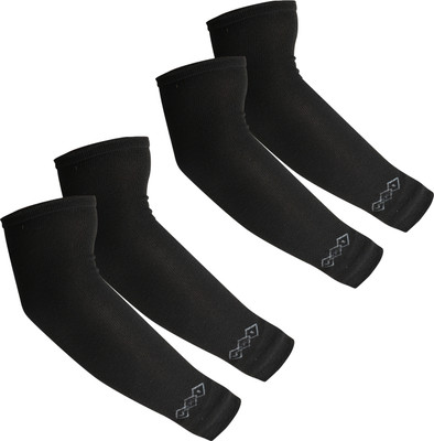 VXI Nylon Arm Sleeve For Men & Women(Free, Black)
