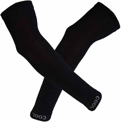 xoalt Cotton Arm Sleeve For Boys(Free, Black)