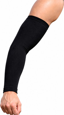 CozySole Cotton Arm Sleeve For Boys(Free, Black)