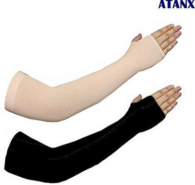 VEETASA Cotton Arm Sleeve For Men & Women(Free, Black, Beige)