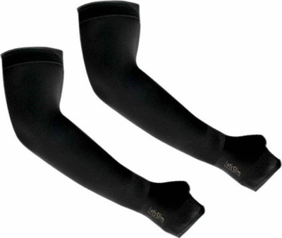 MSR STORE Silk Arm Sleeve For Men & Women(Free, Black)