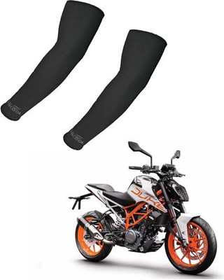 Liyana Collection Nylon Arm Sleeve For Boys & Girls(Free, Black)