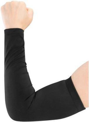 Liyana Collection Cotton Arm Sleeve For Men & Women(Free, Black)