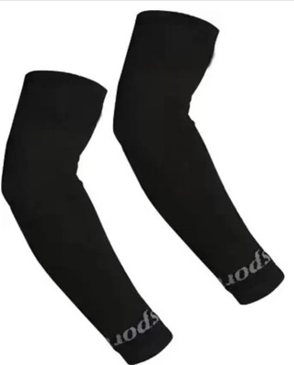 SHYAM CRAFT Cotton Arm Sleeve For Men & Women(Free, Black)