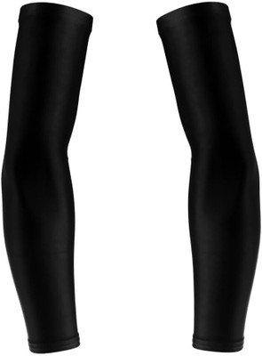 nawani Silk Arm Sleeve For Boys & Girls(Free, Black)