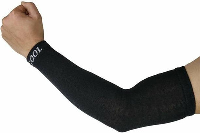 dopin Cotton Arm Sleeve For Men & Women(Free, Black)