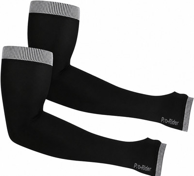 SONASSSS Cotton Arm Sleeve For Men(Free, Black)