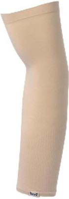 Brrf Polyester, Nylon Arm Sleeve For Men & Women(Free, Beige)