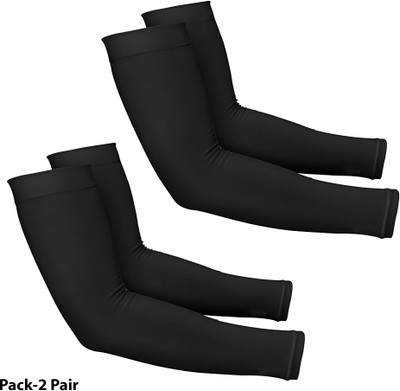 MSR STORE Cotton Arm Sleeve For Boys & Girls(XXL, Black)
