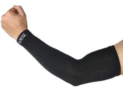 Madhav kripa enterprises Nylon Arm Sleeve For Boys & Girls(Free, Black)