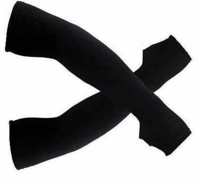 Roves Fashion Nylon Arm Sleeve For Boys & Girls(Free, Black)