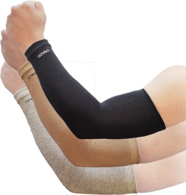 TRAZO Cotton Arm Sleeve For Men & Women(Free, Multicolor)