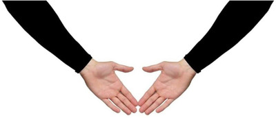 UNDERLOOP Polyresin Arm Sleeve For Men & Women(Free, Black)