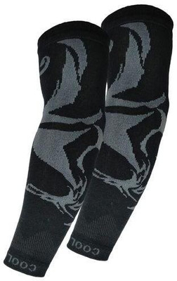 Cozyway Cotton Arm Sleeve For Men & Women With Tattoo(Free, Black)
