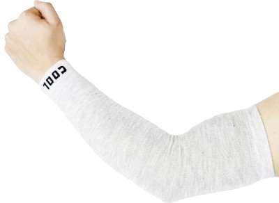 xoalt Cotton Arm Sleeve For Boys & Girls(Free, White)