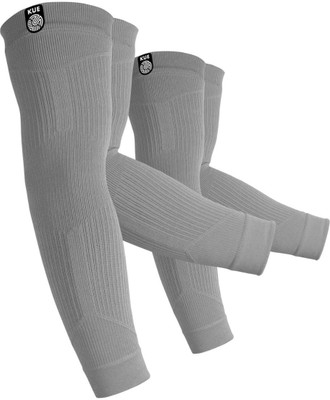 KUE Nylon Arm Sleeve For Men & Women(XL, Black, Grey)