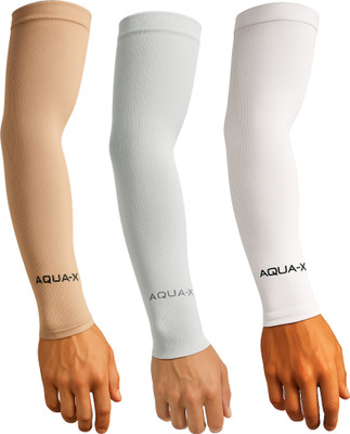 Novelty Store Nylon Arm Sleeve For Men & Women(Free, White, Beige, Grey)