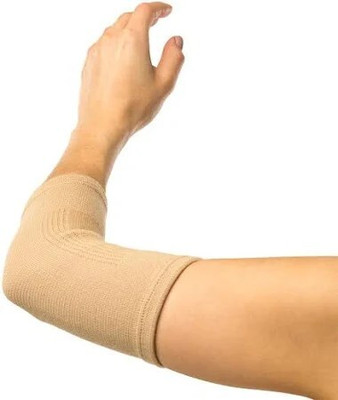 Vixen Cotton Arm Sleeve For Men & Women(Free, Beige)