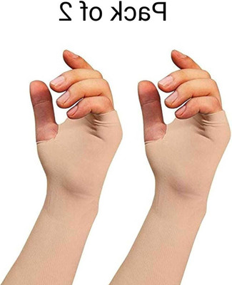 JusAwesm Nylon Arm Sleeve For Boys & Girls(XL, Beige)