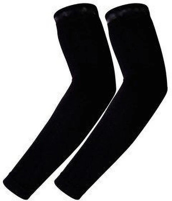 Sneha Sales Cotton Arm Sleeve For Boys & Girls(Free, Black)