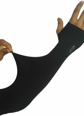 JD DASSSON ARM BLACKA PACK 1 Nylon Arm Warmer(Black)