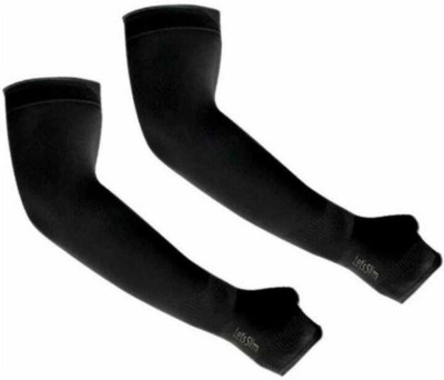 JD DASSSON BLACK ARM Nylon Arm Warmer(Black)