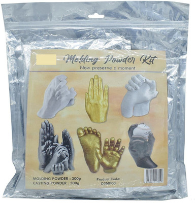 sabahz Crafts DIY 3D Moulding Powder Casting 500 Molding Art Clay(500 g)